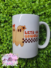 Load image into Gallery viewer, Let&#39;s Go Ghouls 15oz Coffee Mug
